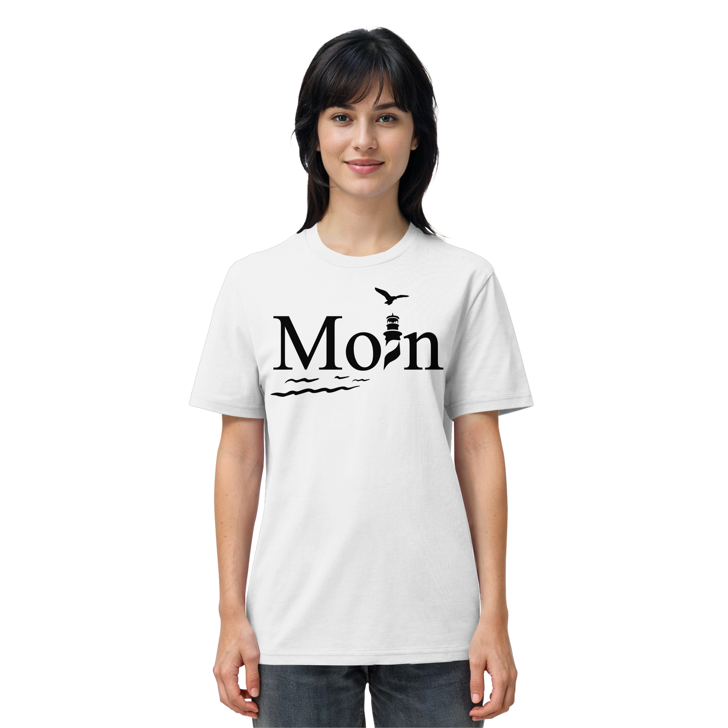 Moin Leuchtturm | Meeresbrise spüren | Unisex Shirt Premium