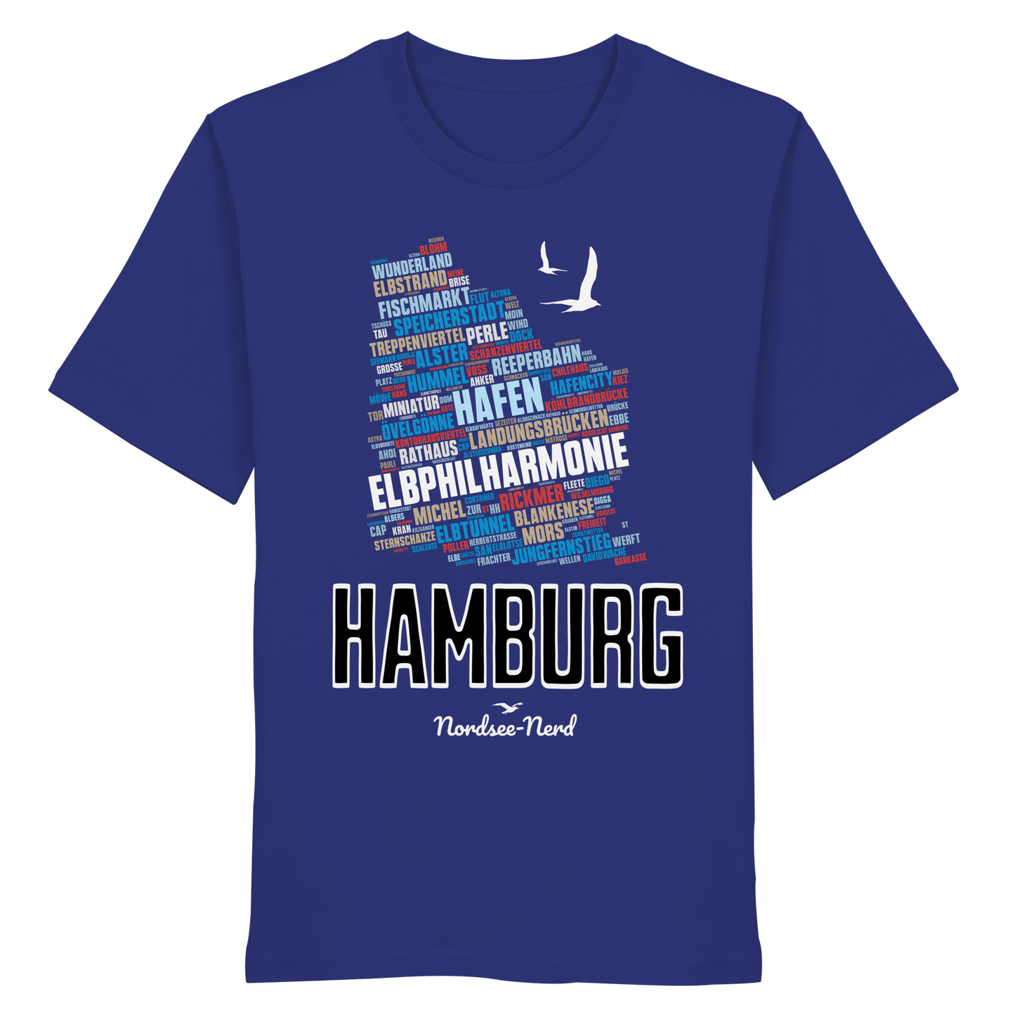 Hamburg  | Wortwolke | Unisex Shirt Premium
