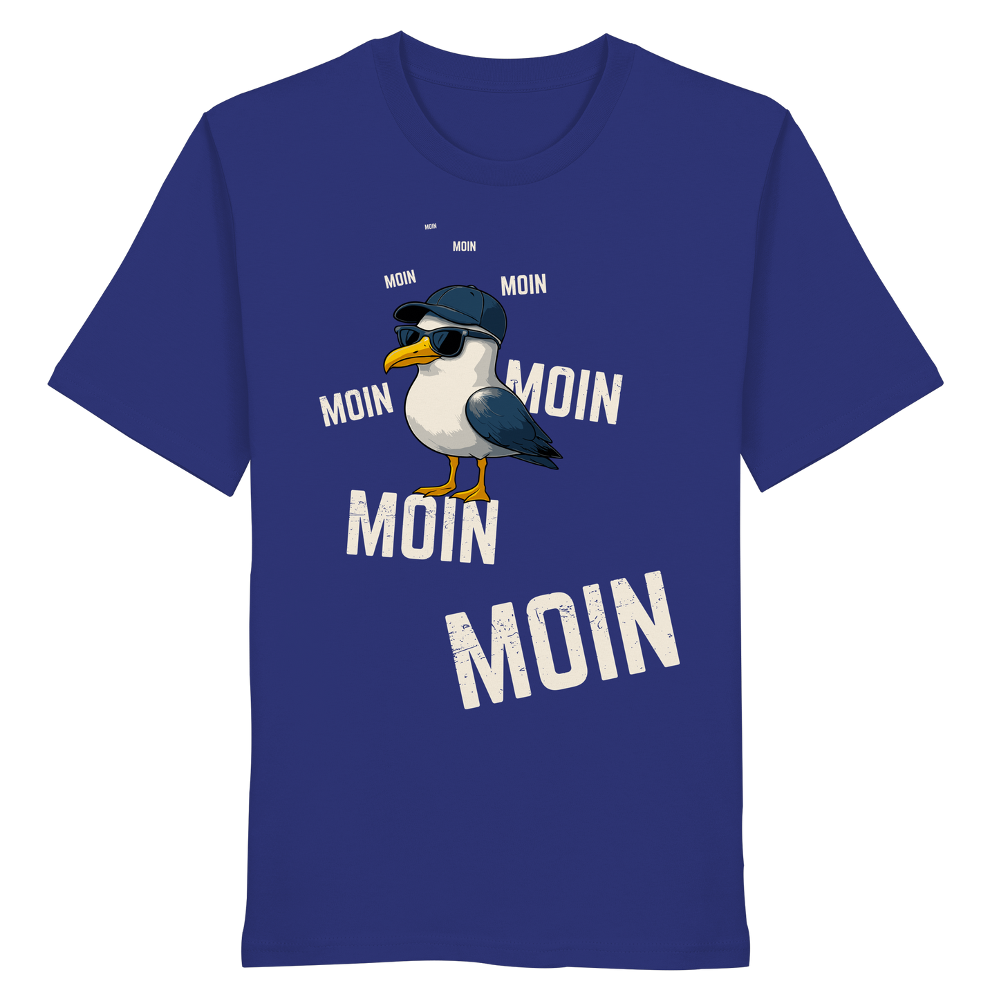 Moin Möwe | Maritimes Lebensgefühl | Unisex Shirt Premium
