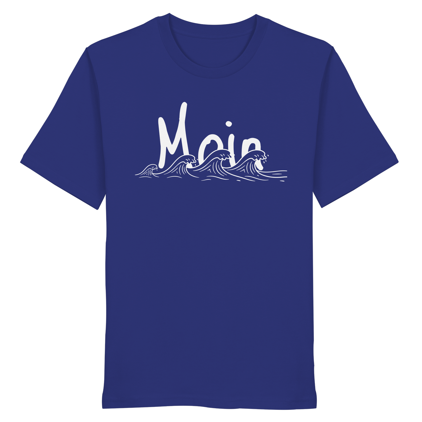 Moin & Wellen | Maritimes Lebensgefühl | Unisex Shirt Premium