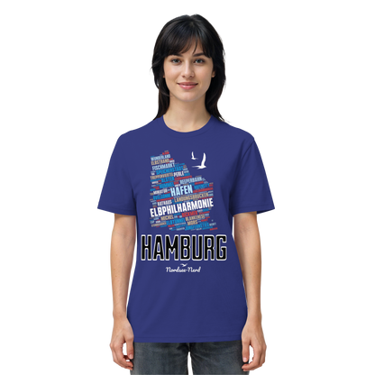 Hamburg  | Wortwolke | Unisex Shirt Premium