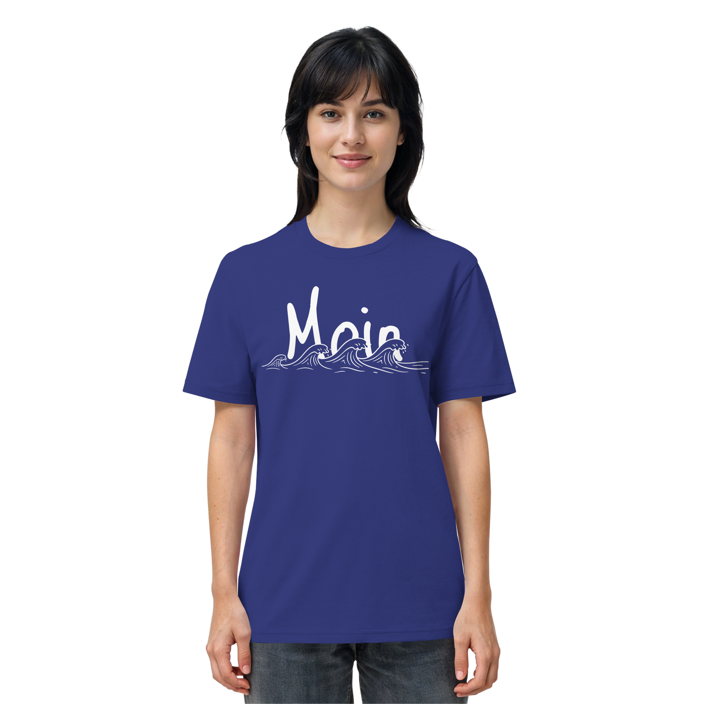 Moin & Wellen | Maritimes Lebensgefühl | Unisex Shirt Premium